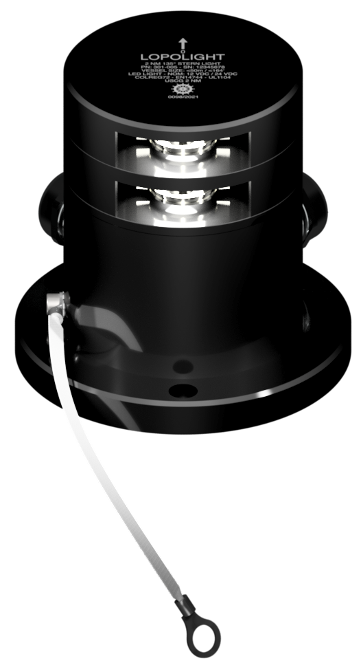 2nm 135° White, stern, double, black, Ex Zone 1&2 2nm 135° White, stern, double, black, Ex Zone 1&2